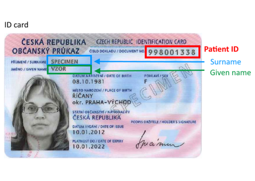 Tsjechië - ID kaart